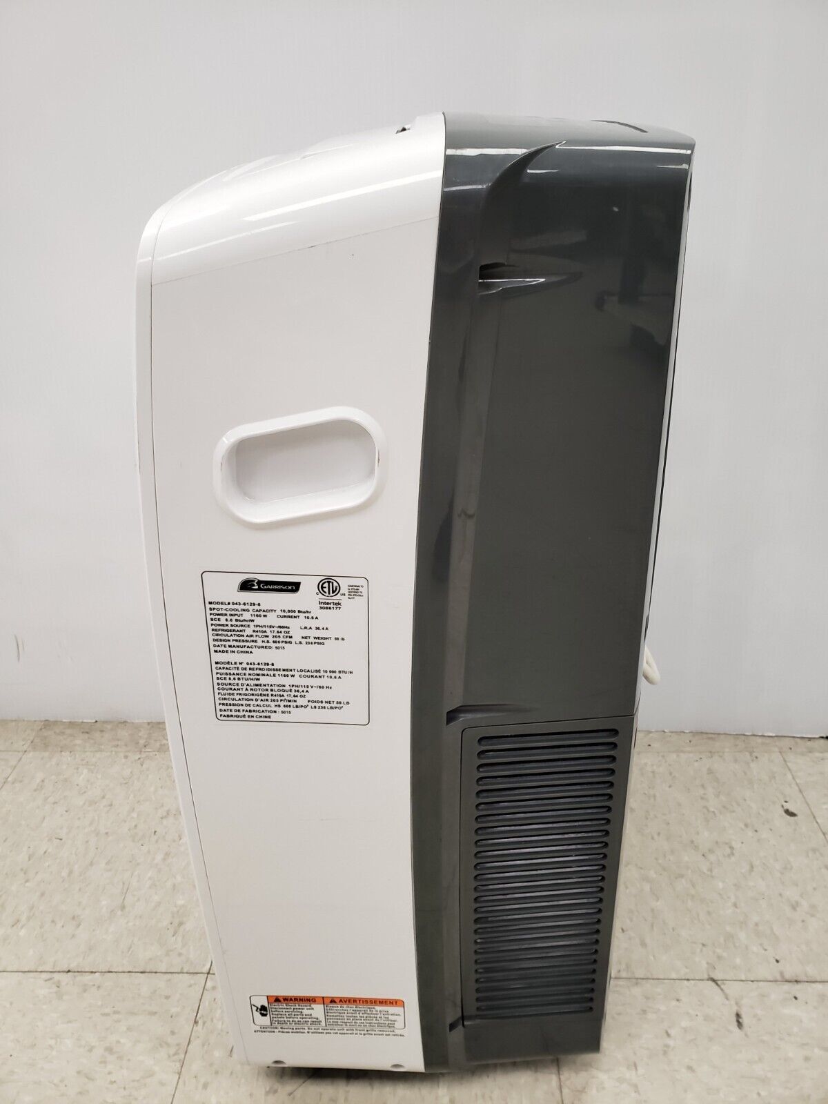 (54163-2) Garrison 043-6129-8 Air Conditioner
