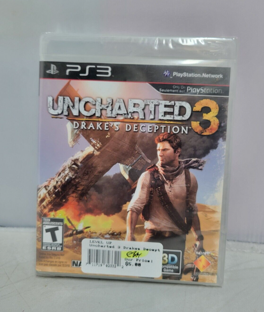 (LUP) Uncharted 3: Drake's Deception - Sony PlayStation 3