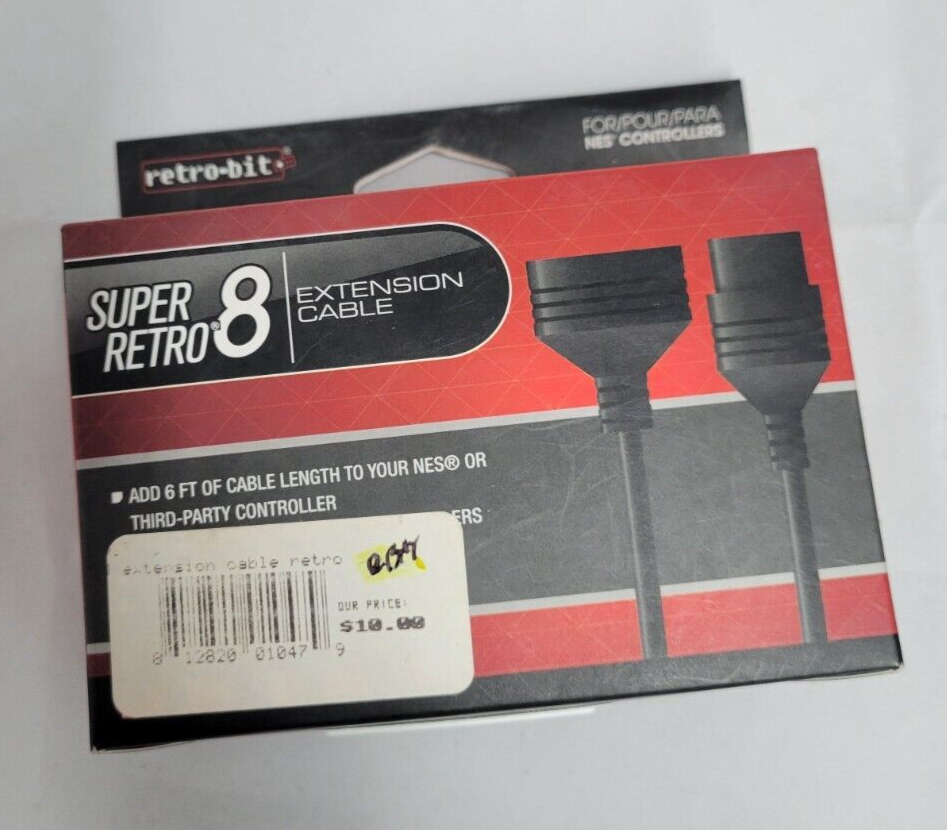 (LUP) Extension Cable Retro NES