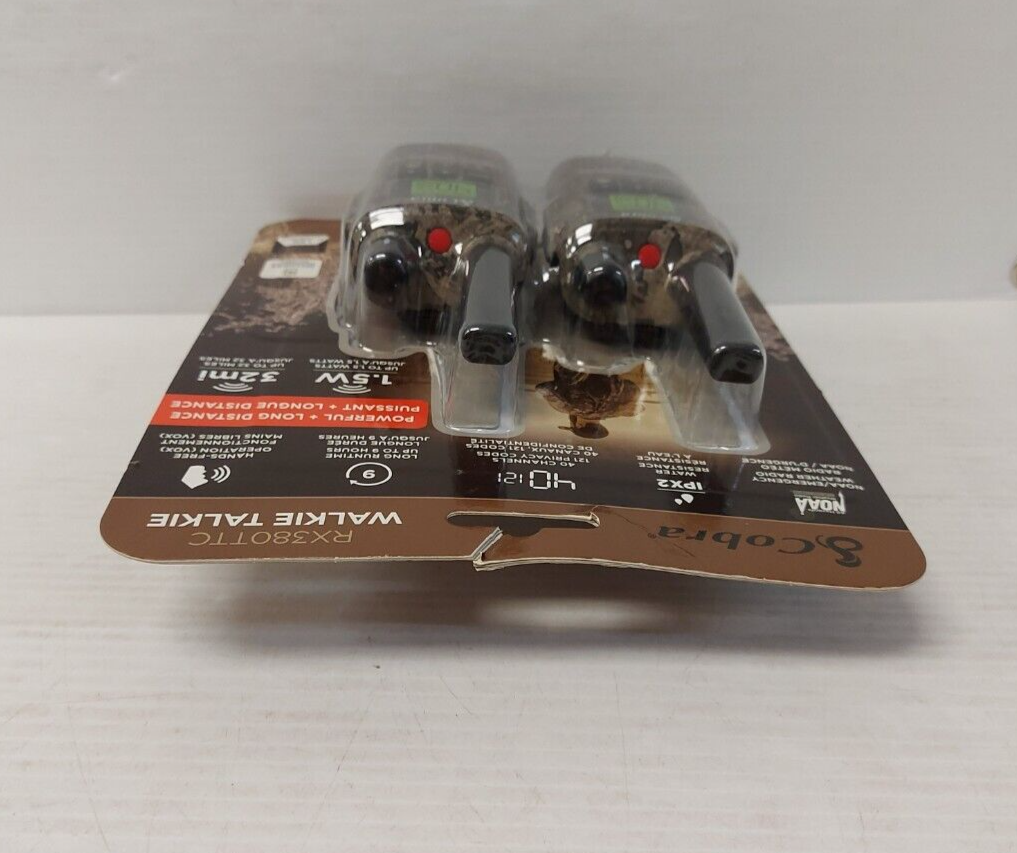 (N82081-3) Cobra RX380TTC Walkie Talkies