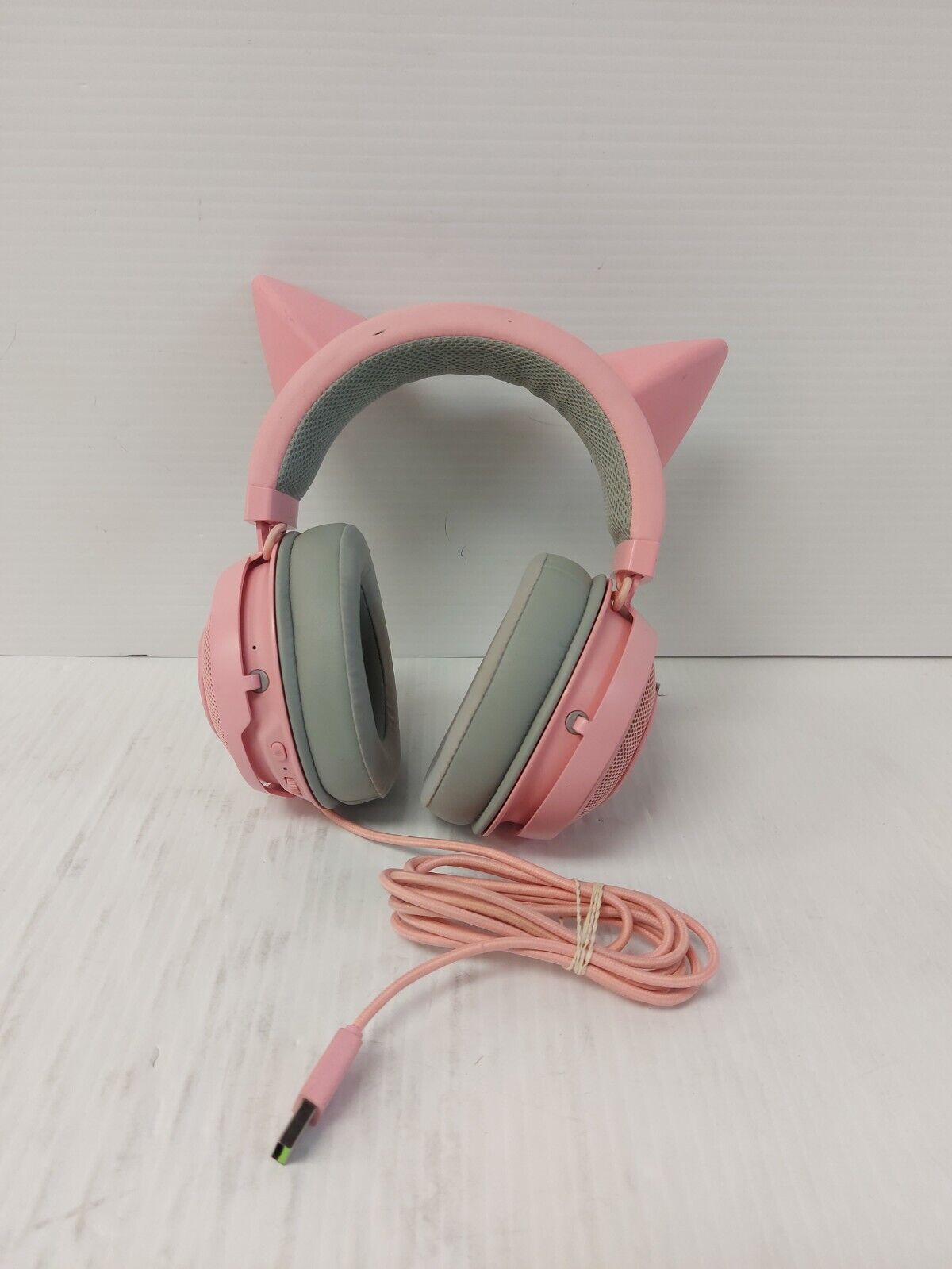 (N86351-3) Razer Kitty Ear Pink Headphones