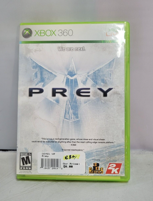 (LUP) Prey (Microsoft Xbox 360, 2006)