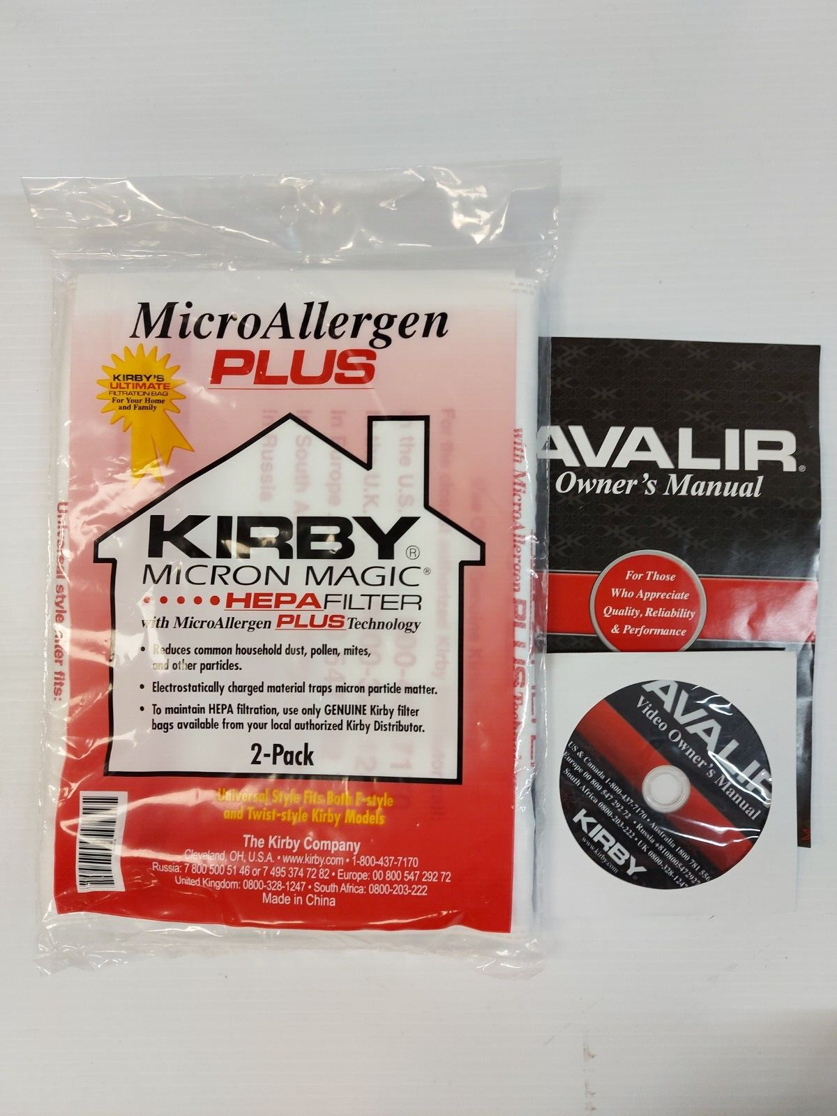 (NI-1822) Kirby AVALIR Vacuum and Rug Cleaning System