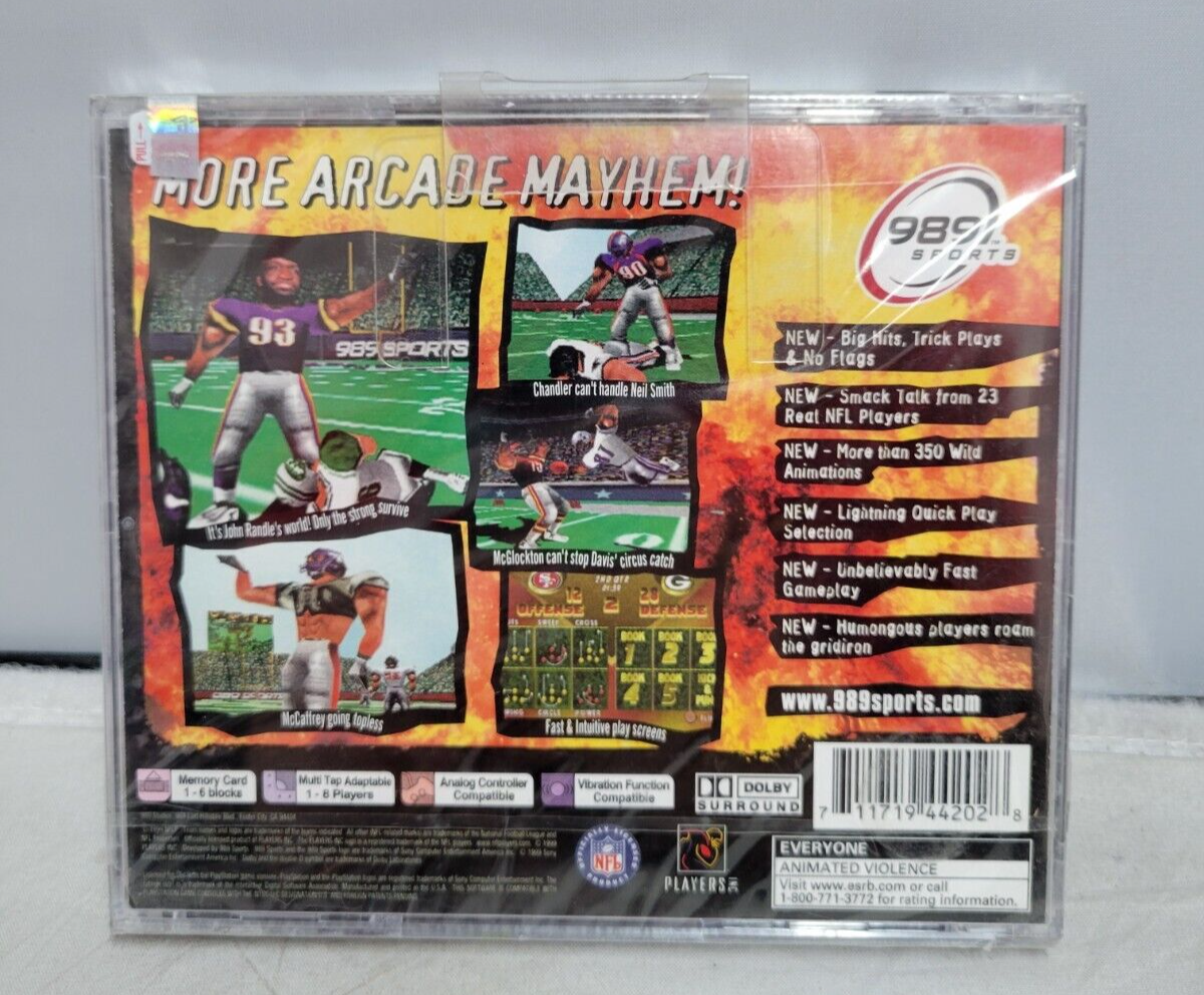 (LUP) NFL Xtreme 2 (Sony PlayStation 1, 1999)