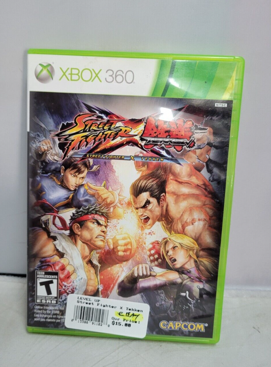 (LUP) Street Fighter X Tekken Microsoft Xbox 360