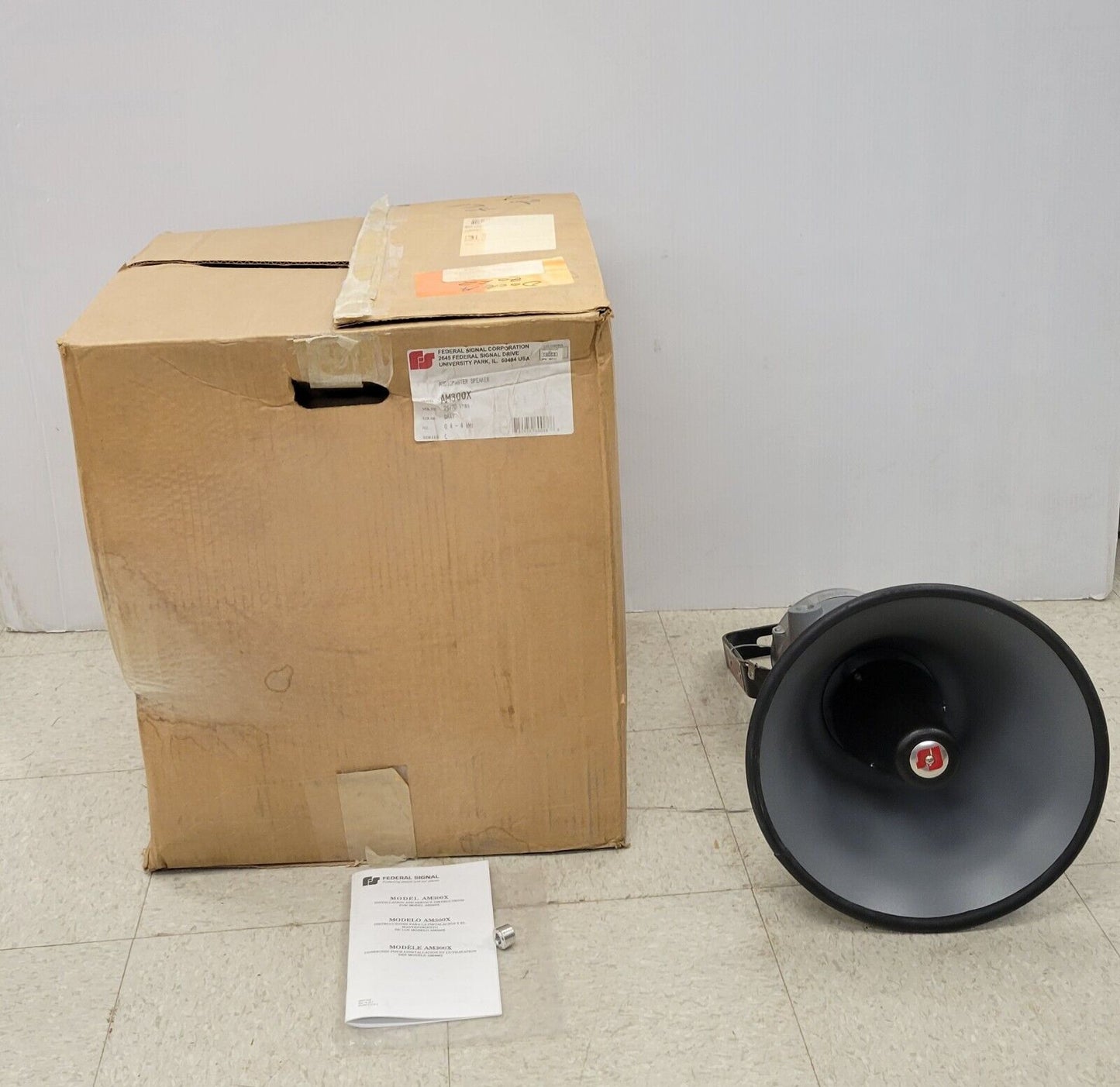 (58549-1) Federal Signal AM300X Speaker