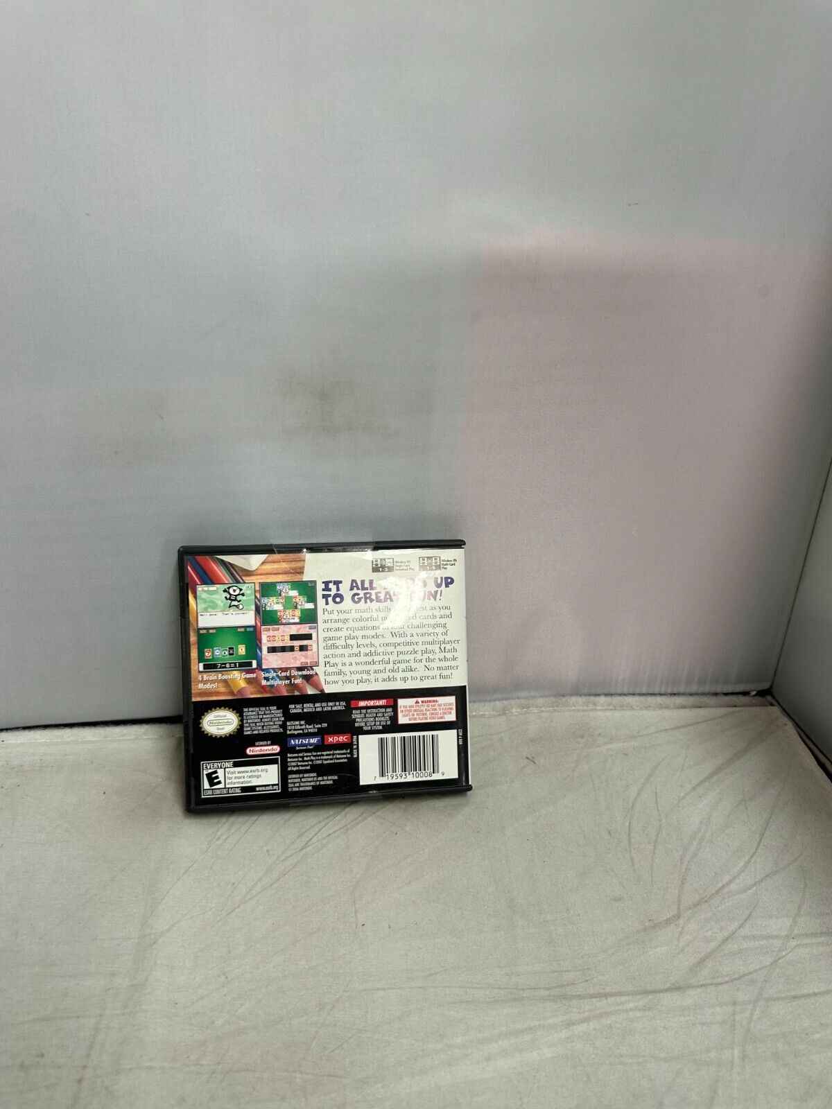 (LUP) Math Play (Nintendo DS, 2007)