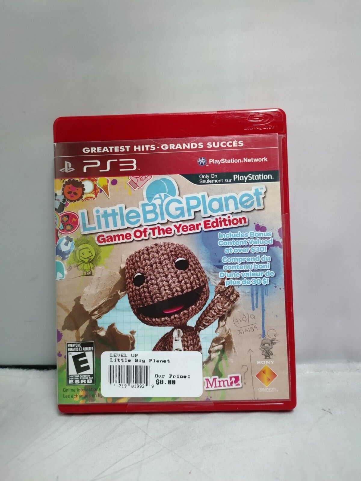 (LUP) LittleBigPlanet - Édition Jeu de l'année (Sony PlayStation 3, 2008)