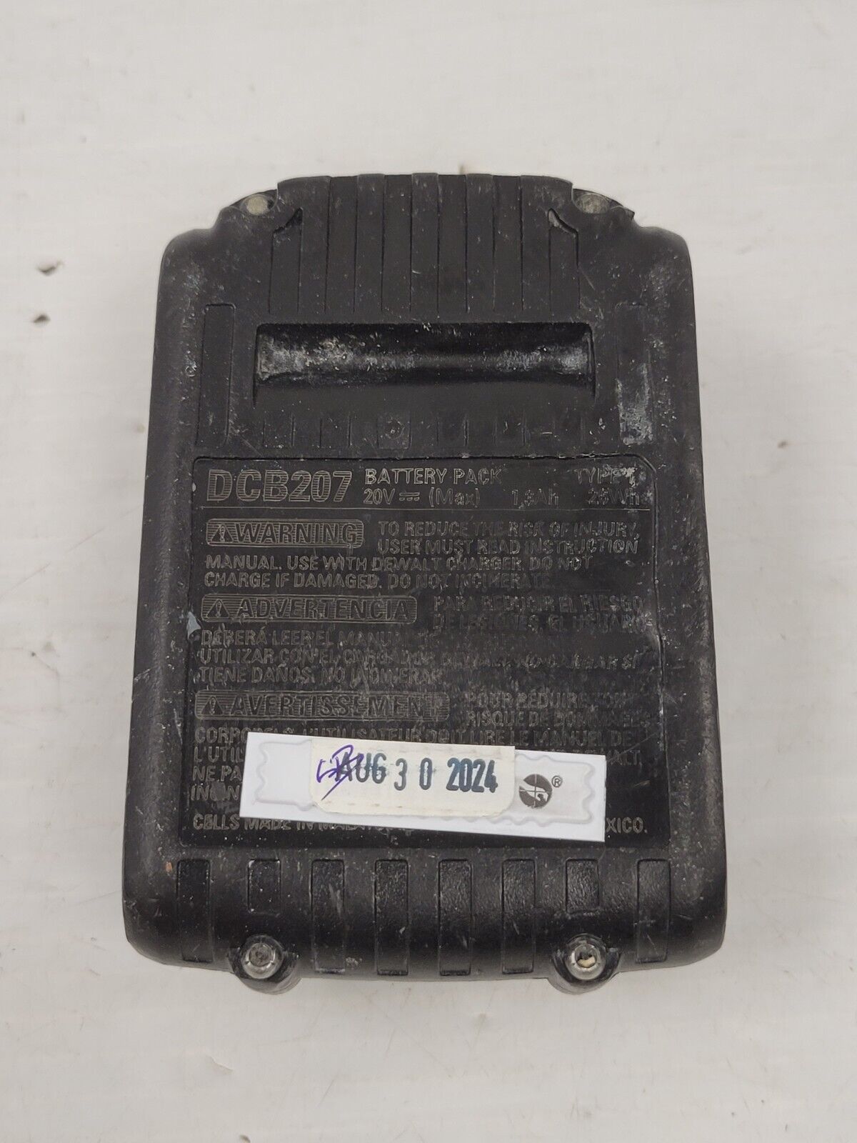 (64259-6) Dewalt DCB20 20V Max Battery