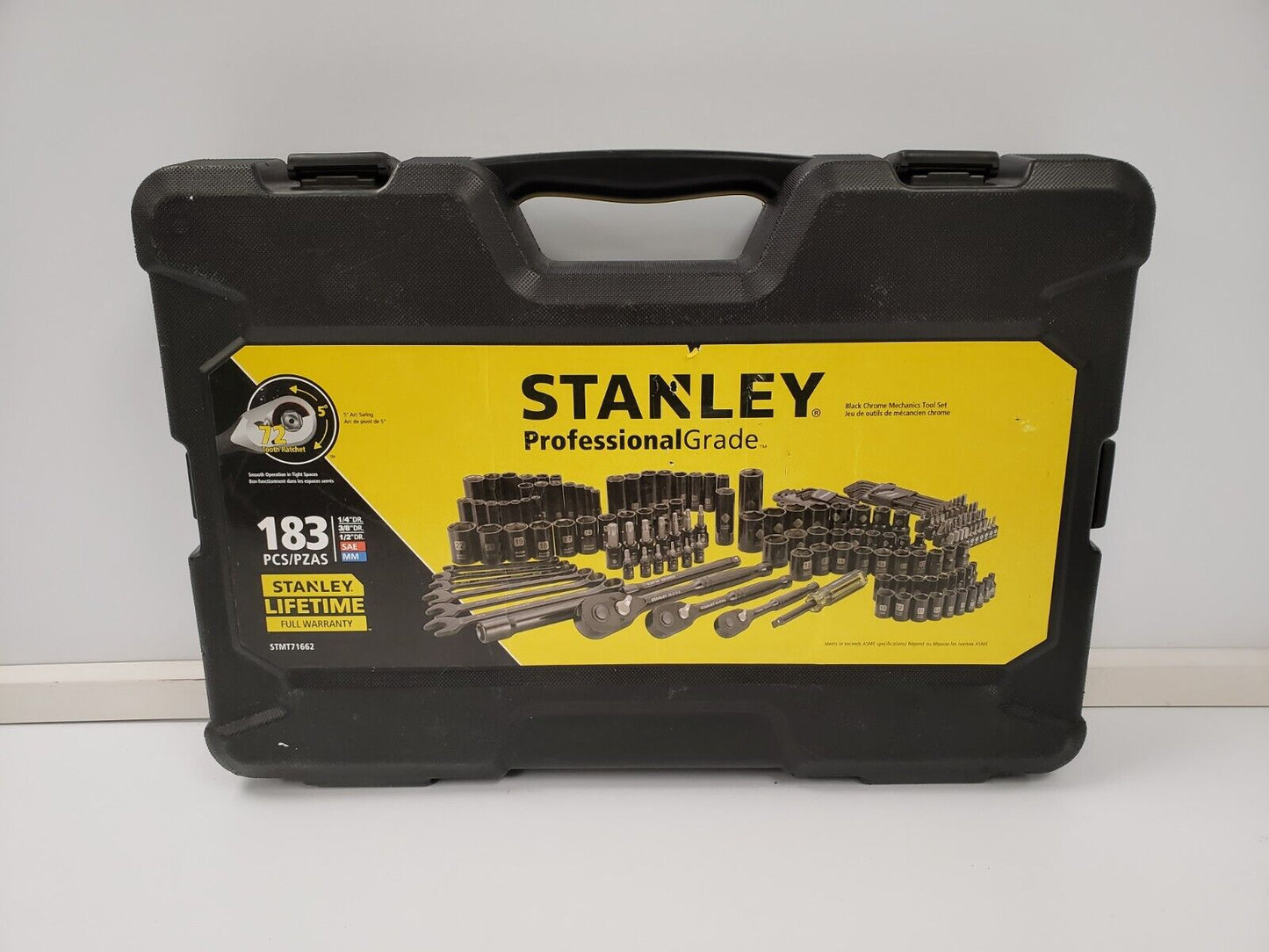 (69662-3) Stanley Stmt71662 Socket Set-183 Piece