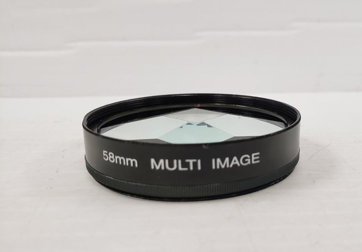 (I-2963) No Name Multi Image 58mm Filter