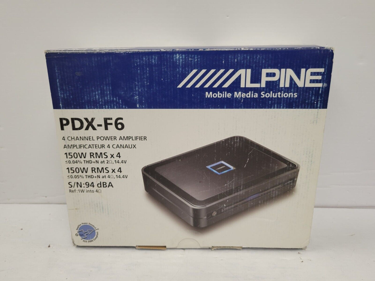 (65486-2) Alpine  PDX-F6 Car Amp