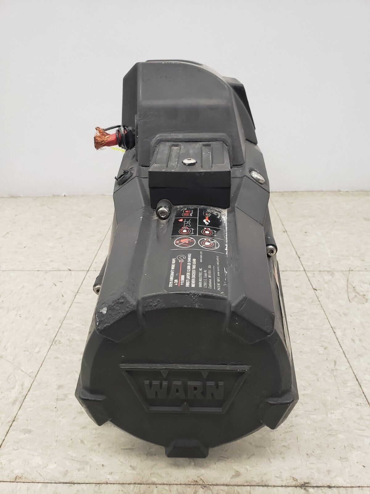 (61166-1) Warn Zeon 12 Electric 12-Volt Winch