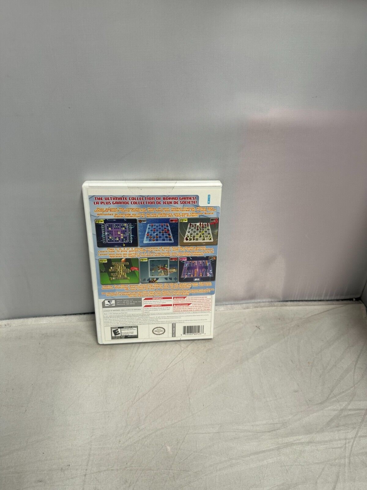 (LUP) Ultimate Board Game Collection (Nintendo Wii, 2007)