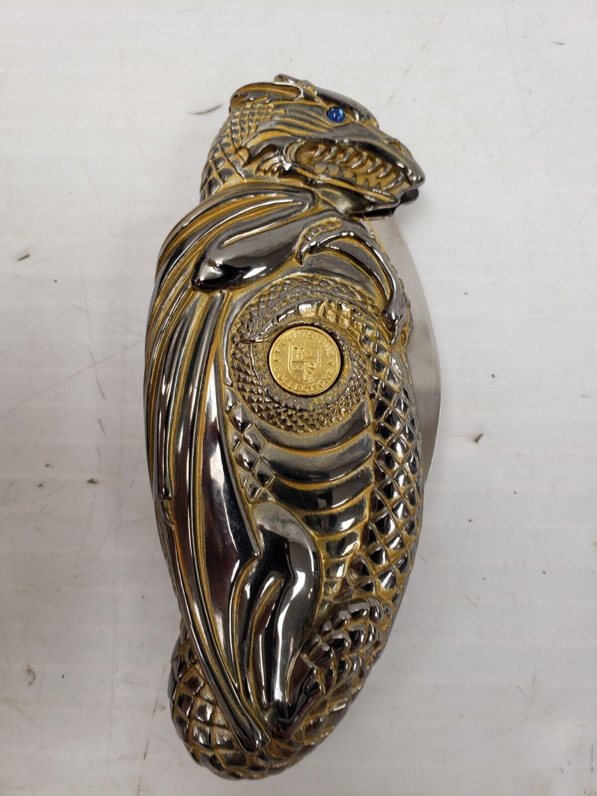 (I-35844) Franklin Mint The Siren Of The Sand Knightstone Collection Knife