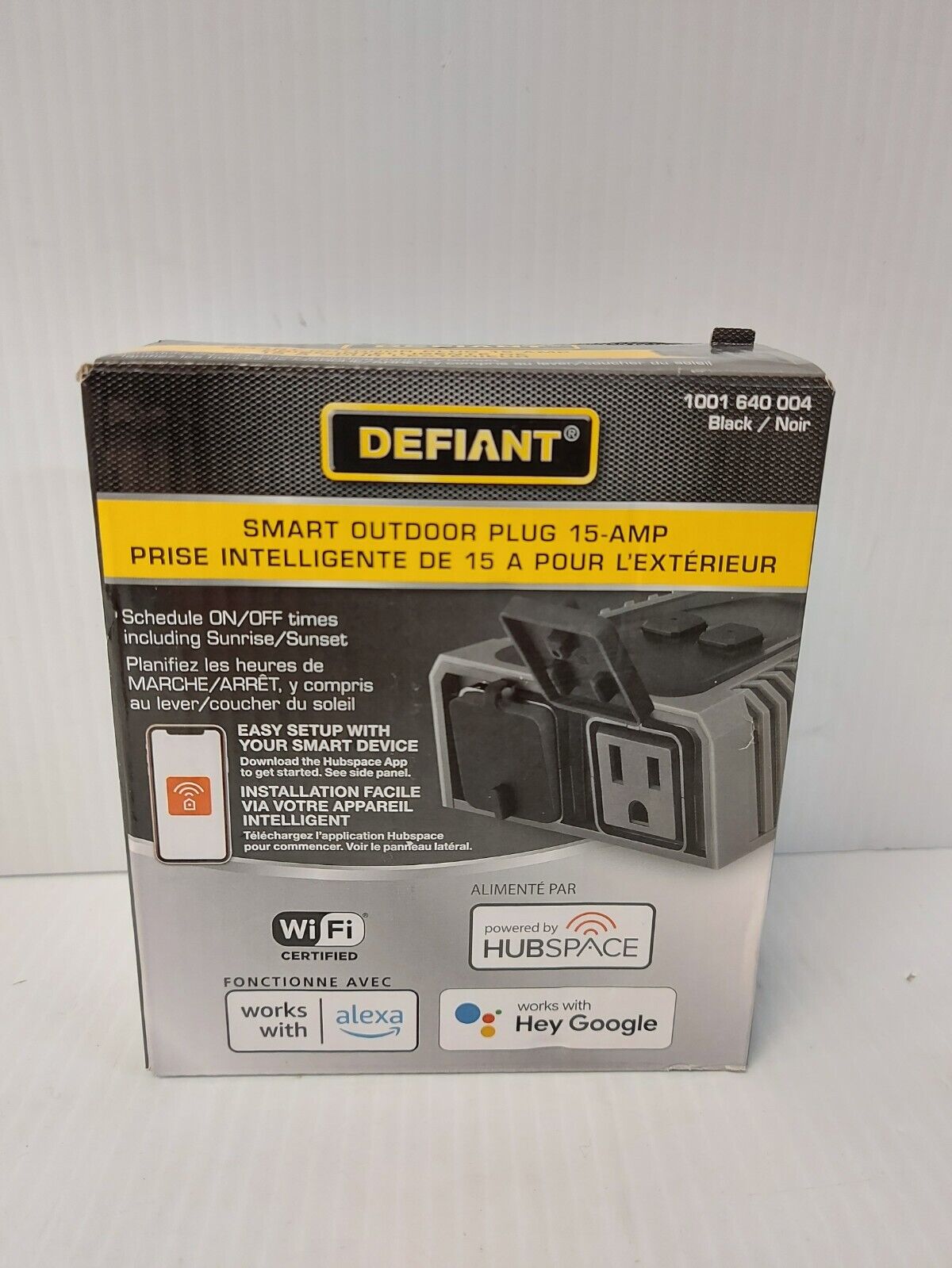 (N83405-1) Defiant 1001 640 004 Smart Outdoor Plug