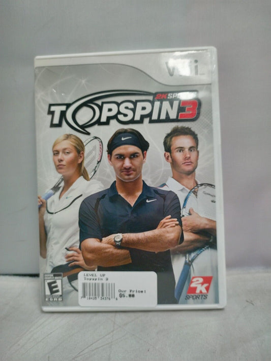 (LUP) Top Spin 3 - Wii Standard Edition