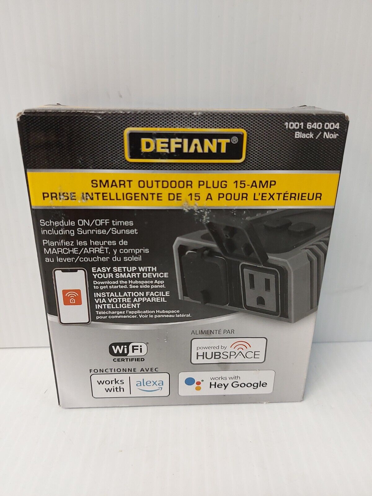 (N83405-1) Defiant 1001 640 004 Smart Outdoor Plug