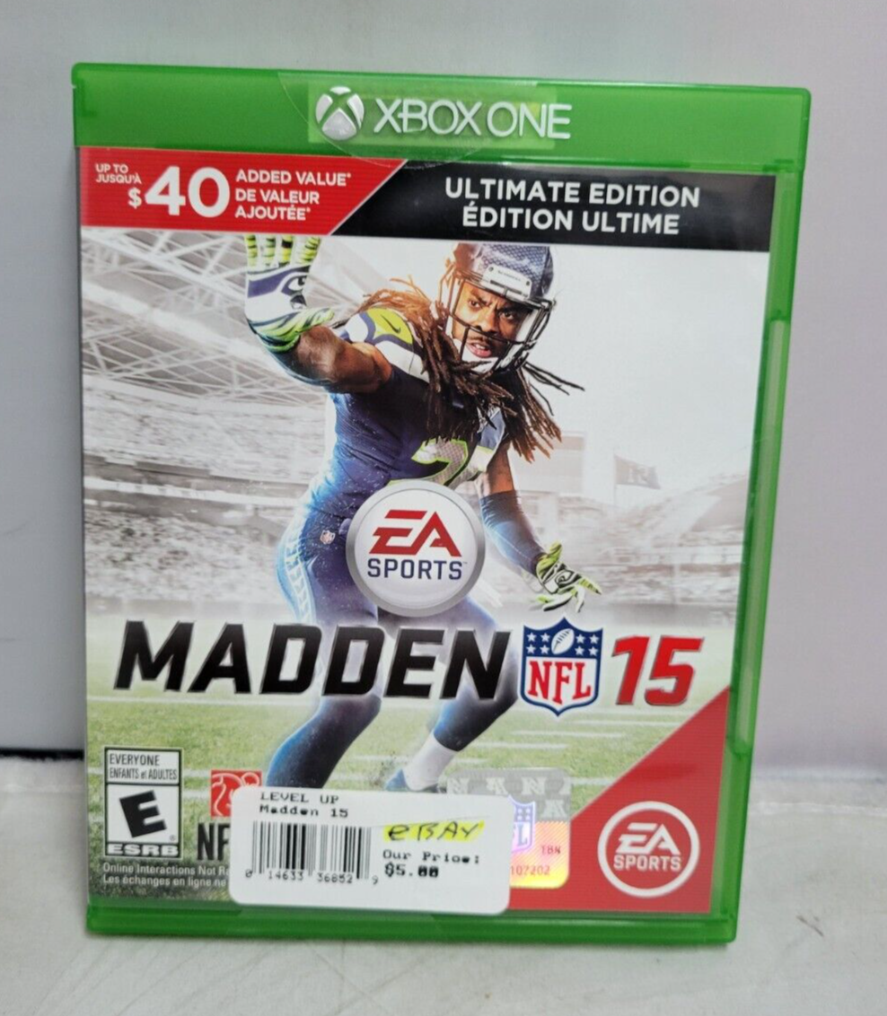 (LUP) Madden NFL 15 (Microsoft Xbox One, 2014)