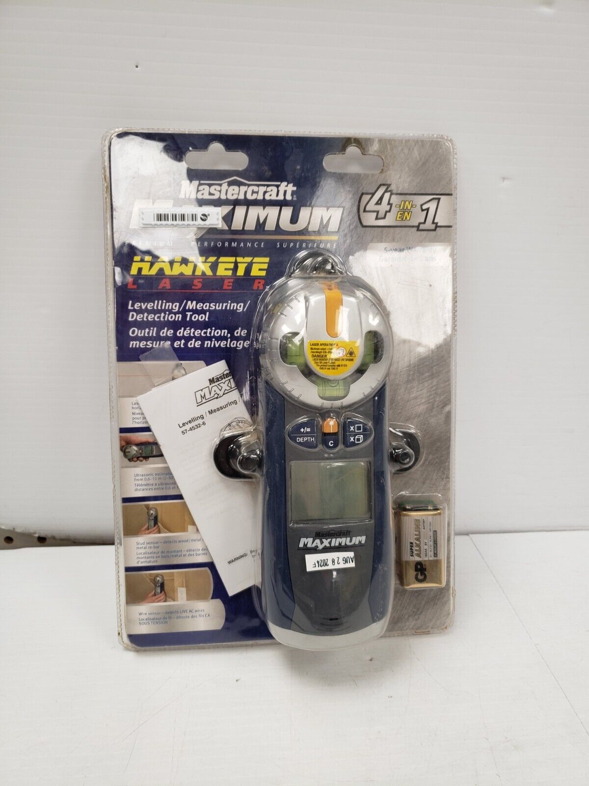 (64432-5) Mastercraft Hawkeye Laser Level