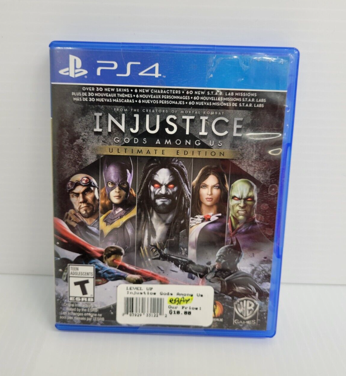 (LUP) Injustice Gods Among Us Ultimate Edition (Sony PlayStation 4, Ps4 2013)