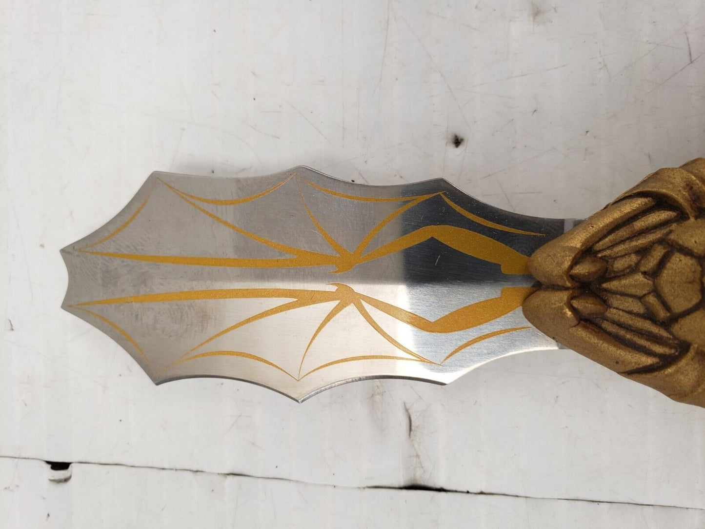 (I-35841) Franklin Mint Spirit Of The Sun Knightstone Collection Knife