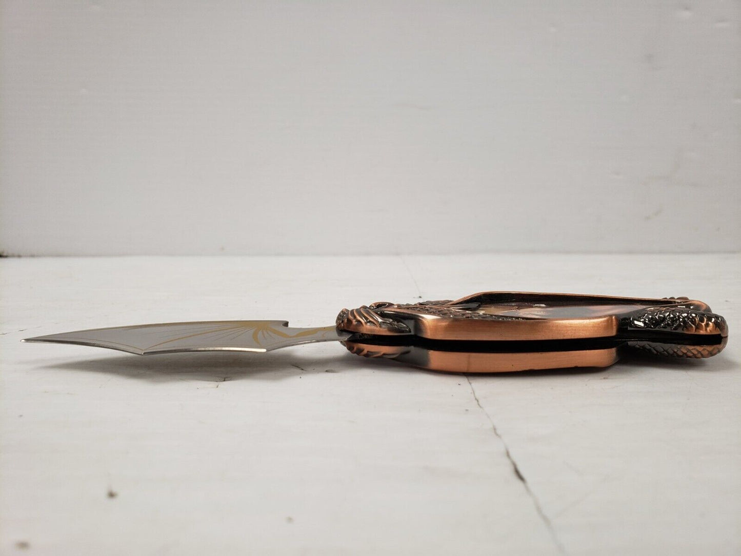 (I-35837) Franklin Mint The Mistress Of Rain Knightstone Collection Knife