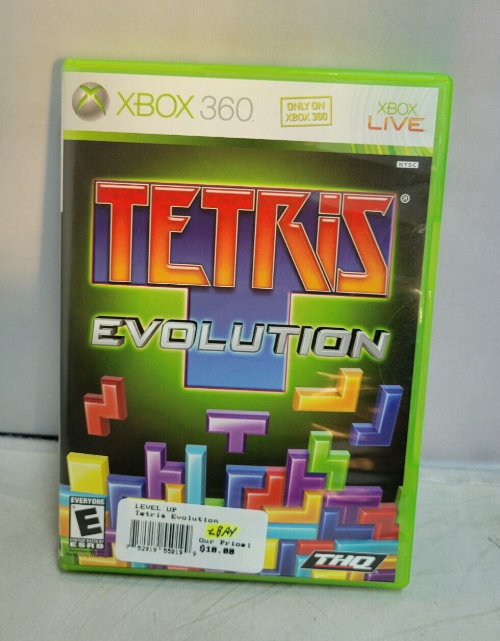(LUP) Tetris Evolution (Microsoft Xbox 360, 2007)