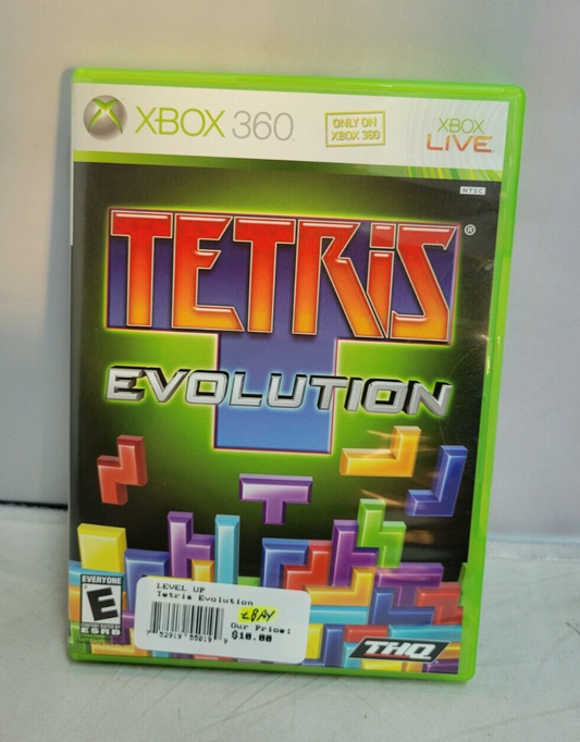 (LUP) Tetris Evolution (Microsoft Xbox 360, 2007)