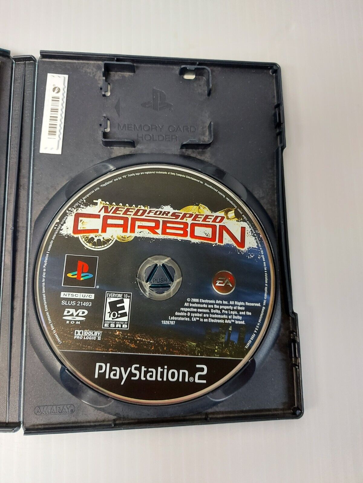 (NI-21985) PS2 Need For Speed Carbon