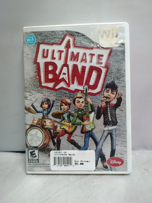 (LUP) Ultimate Band (Nintendo Wii)