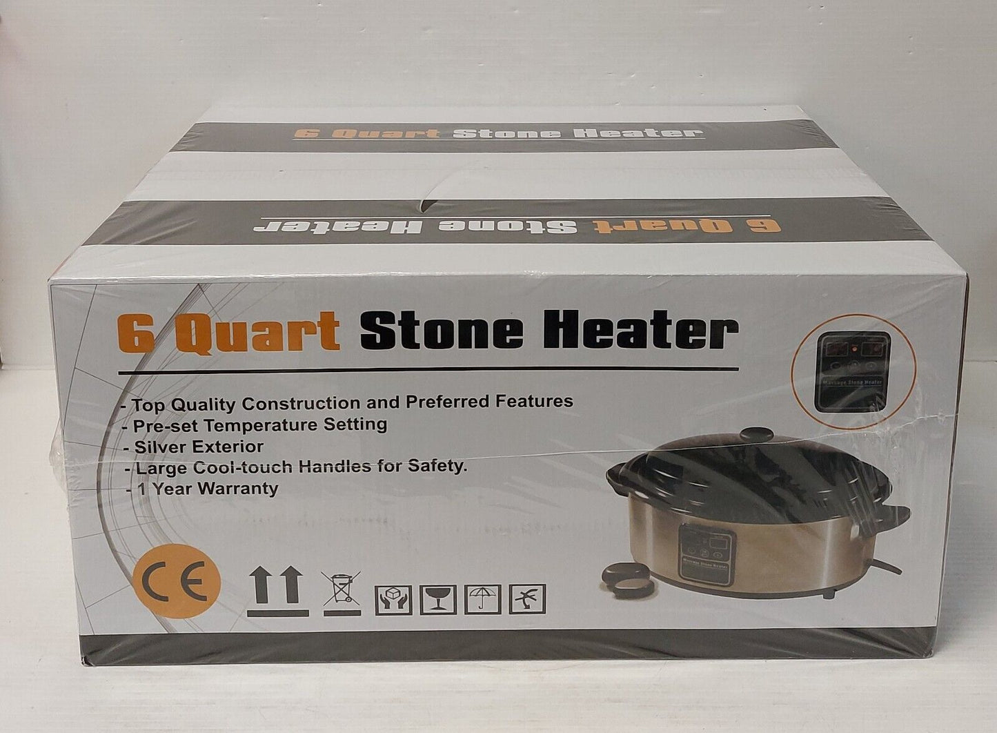 (I-35686) No Name HSH6 6 Quart Stone Heater