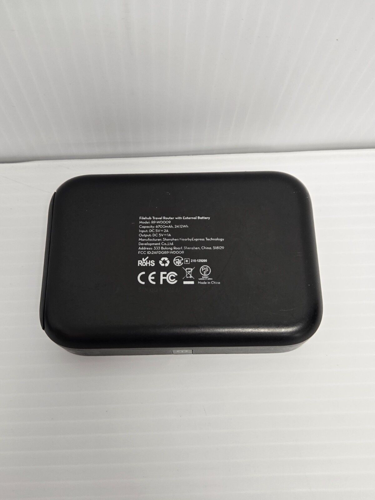 (N85912-2) Filehub RP-WD009 Wireless Router