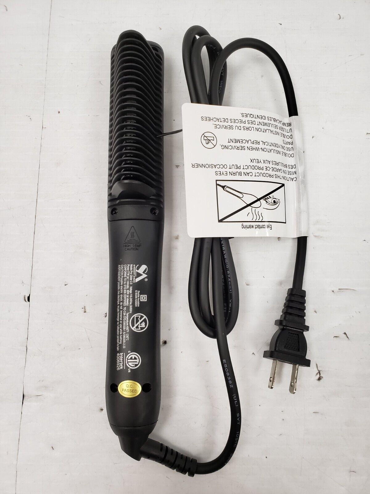 (66133-1) Straight Ahead Pro Glider 2.0 Hot Comb