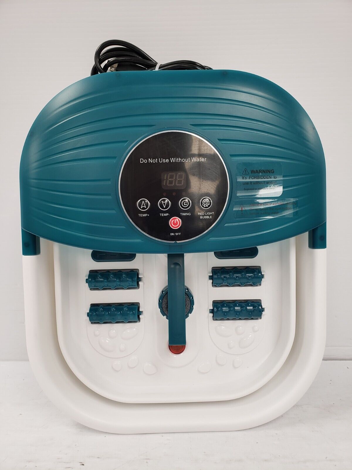 (59738-2) No Name FB SPA18 Collapsible Foot Spa Massager