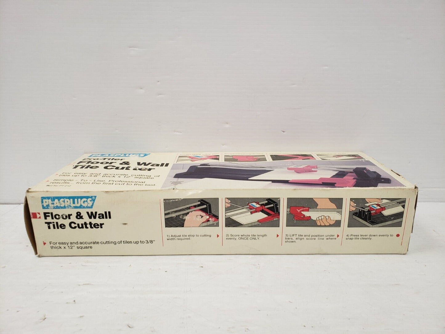 (63086-4) Plasplugs Pro-Tiler Floor & Wall Tile Cutter