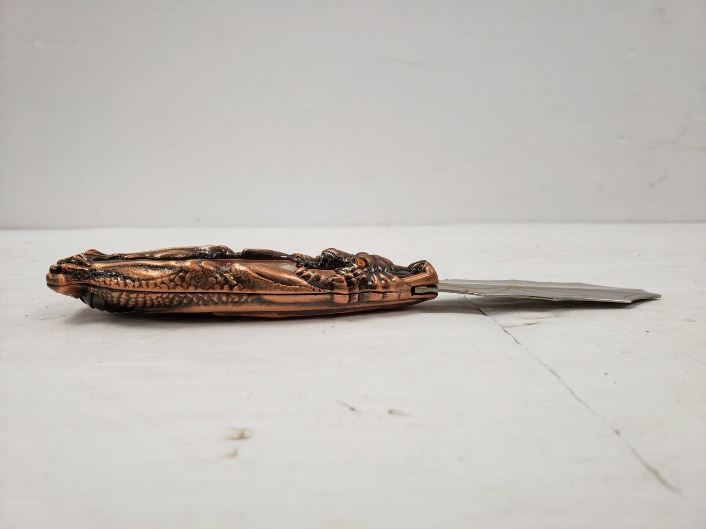 (I-35852) Franklin Mint Goddess Of The Sun Knightstone Collection Knife