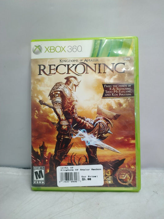 (LUP) Kingdoms of Amalur: Reckoning (Microsoft Xbox 360, 2012)