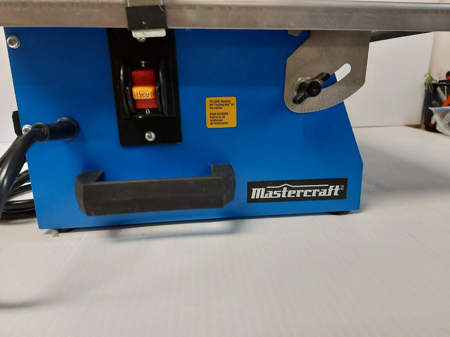 (N83360-1) Mastercraft 055-6869-8 Tile Saw