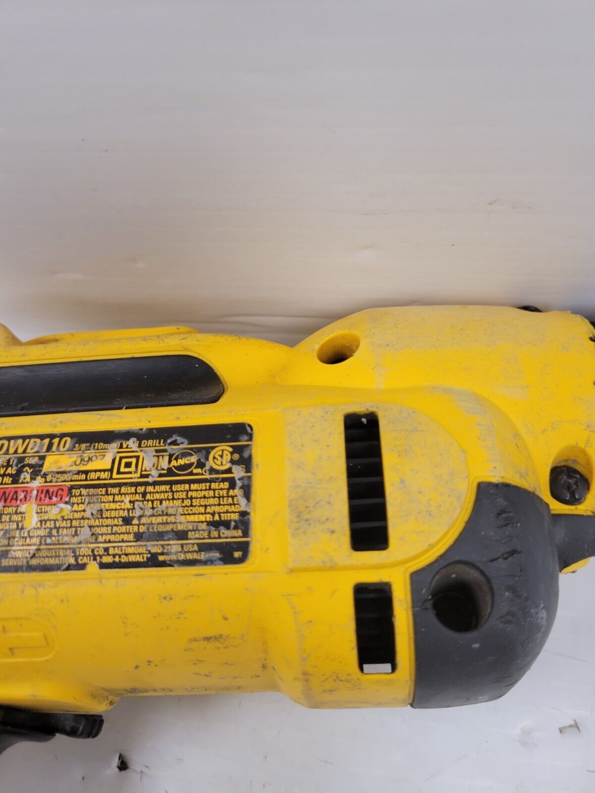 (66349-1) Dewalt DWD110 Drill