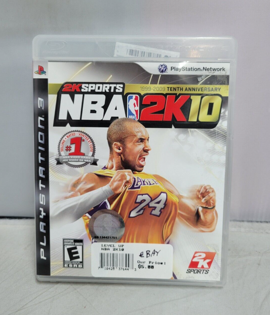 (LUP) NBA 2K10 (Sony PlayStation 3, 2009)