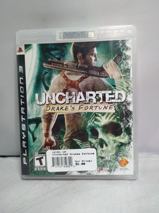 (LUP) Uncharted: Drake's Fortune (Sony PlayStation 3, 2007)