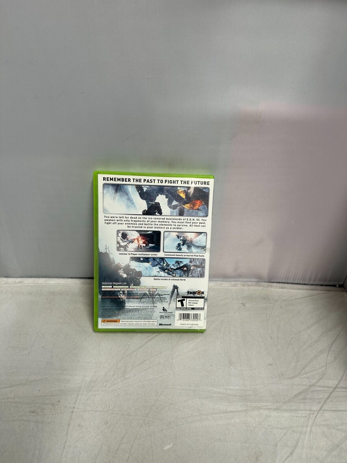 (LUP) Lost Planet: Extreme Condition (Microsoft Xbox 360, 2007)