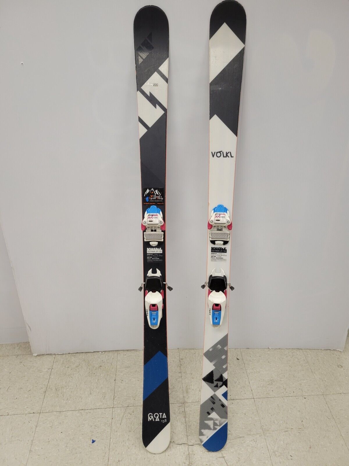 (56028-2) Volki Gotama JR Skis-158Cm