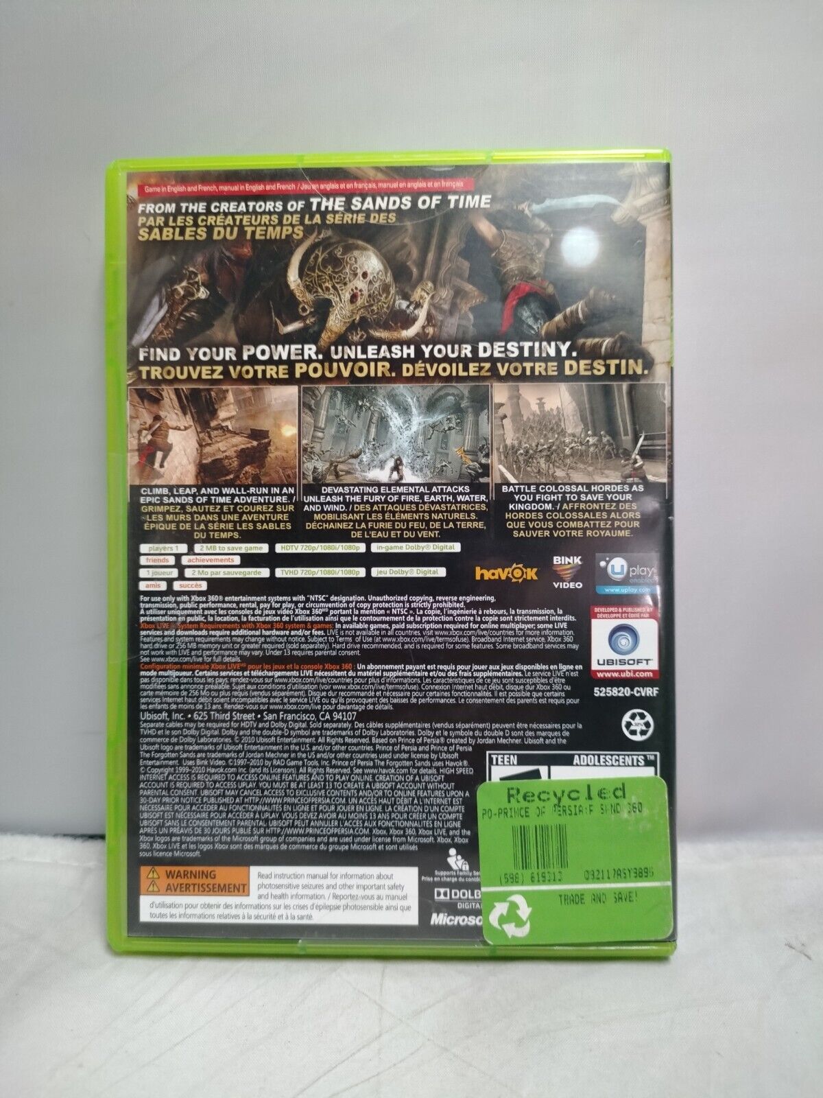 (LUP) Thief (Microsoft Xbox 360, 2014)