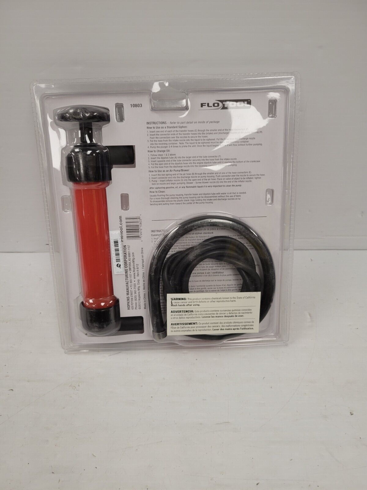 (66828-2) Flo Tool 10803 Multi-Use Transfer Pump