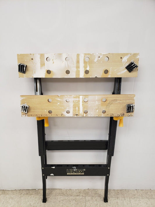 (65392-1) Ultra Steel Folding Work Table/ Sawhorse
