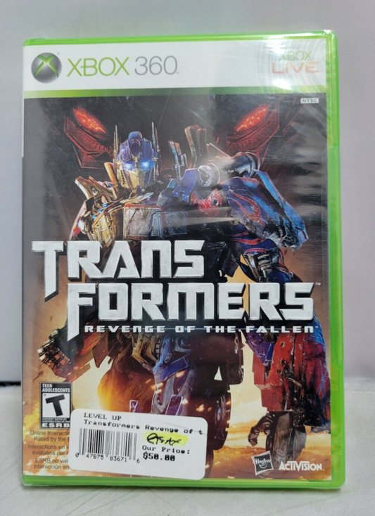 (LUP) Transformers: Revenge of the Fallen (Microsoft Xbox 360, 2009)