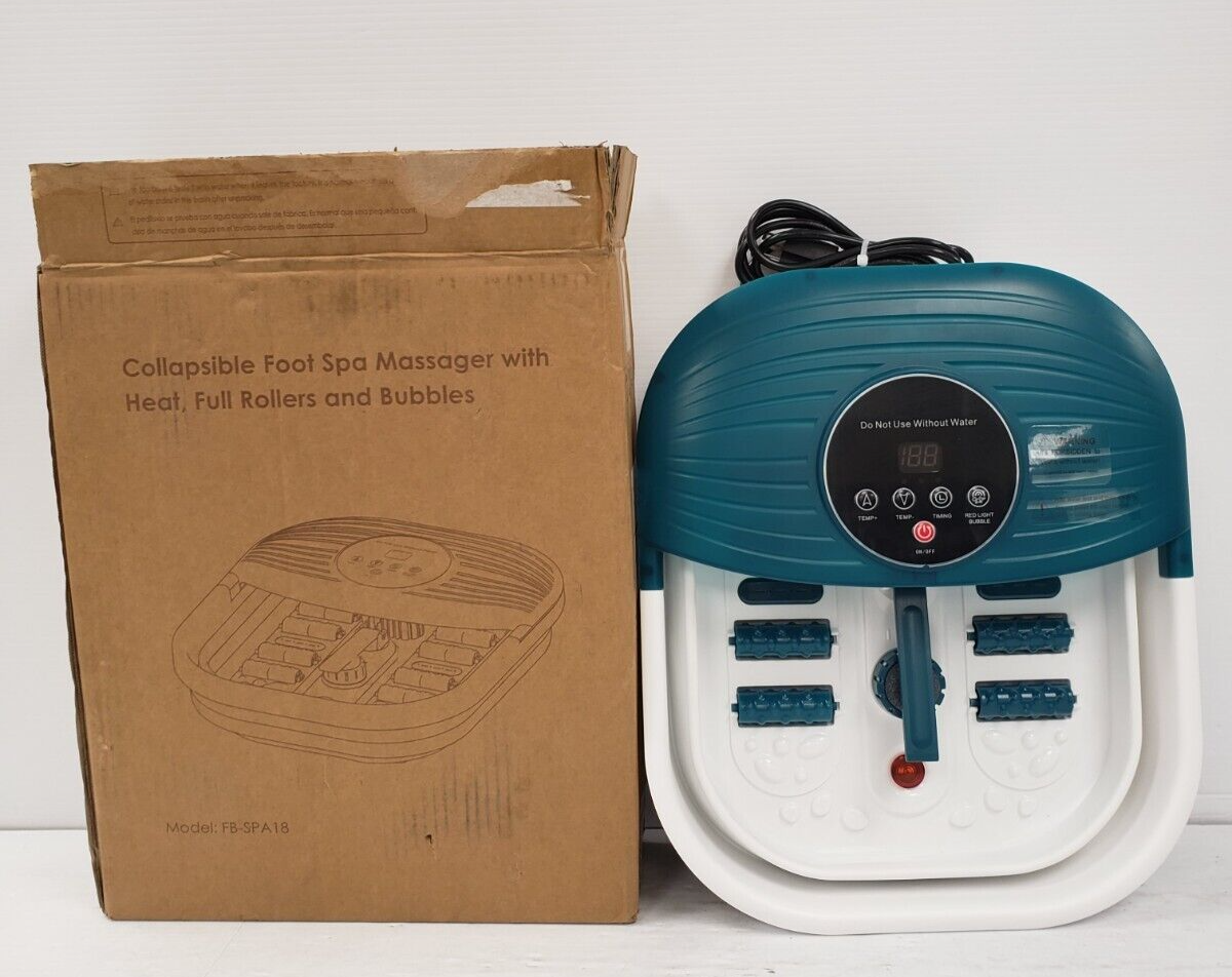 (59738-2) No Name FB SPA18 Collapsible Foot Spa Massager