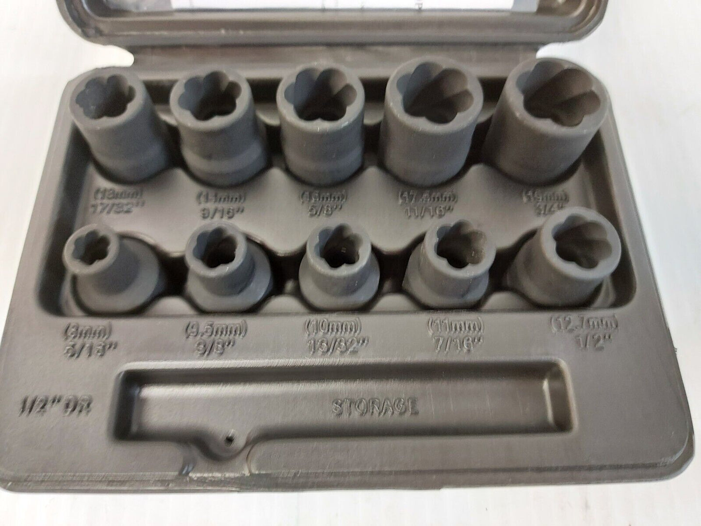 (N85948-3) Pro Point 8381931 1/2" 10pc Nut Extractor Sockets